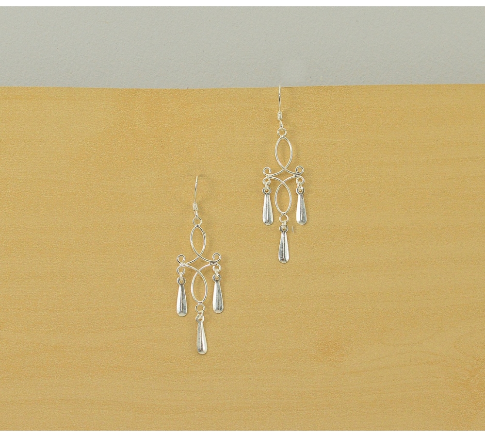 S0168 Plain Silver Earring S0168 Plain Silver Earring