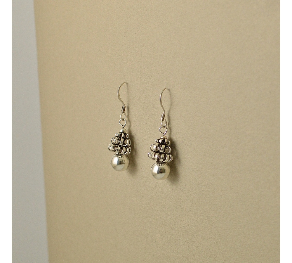 S0099 Plain Silver Earring S0099 Plain Silver Earring