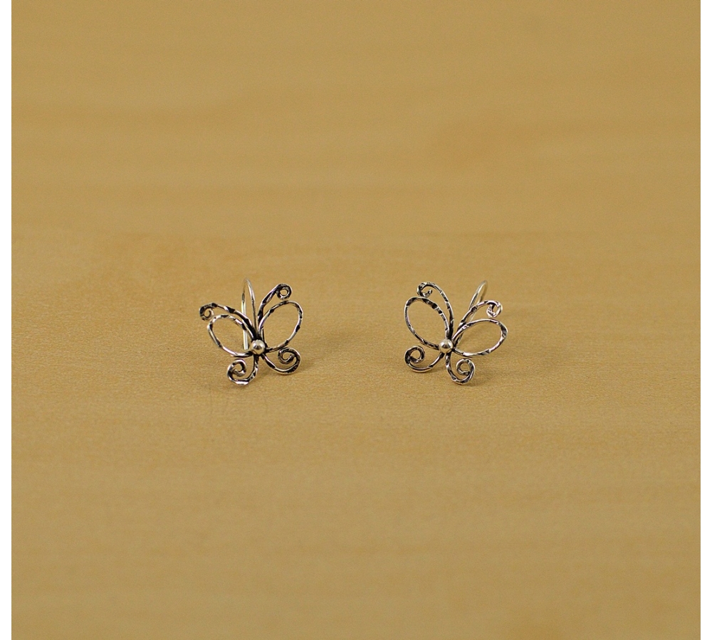 S0068 Plain Silver Earring S0068 Plain Silver Earring