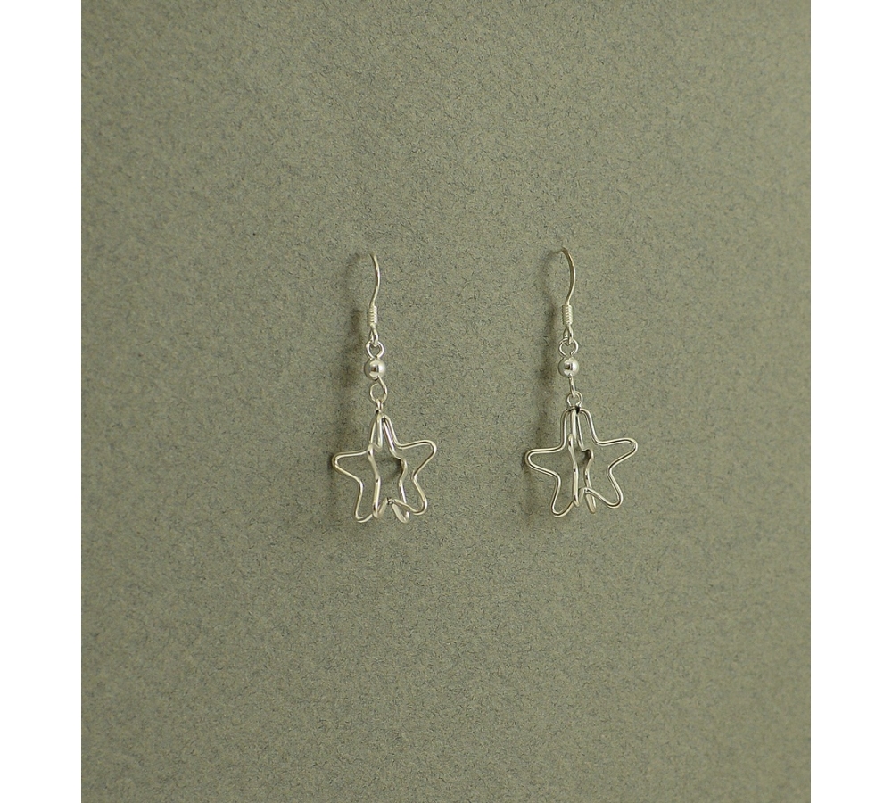 S0057 Plain Silver Earring S0057 Plain Silver Earring