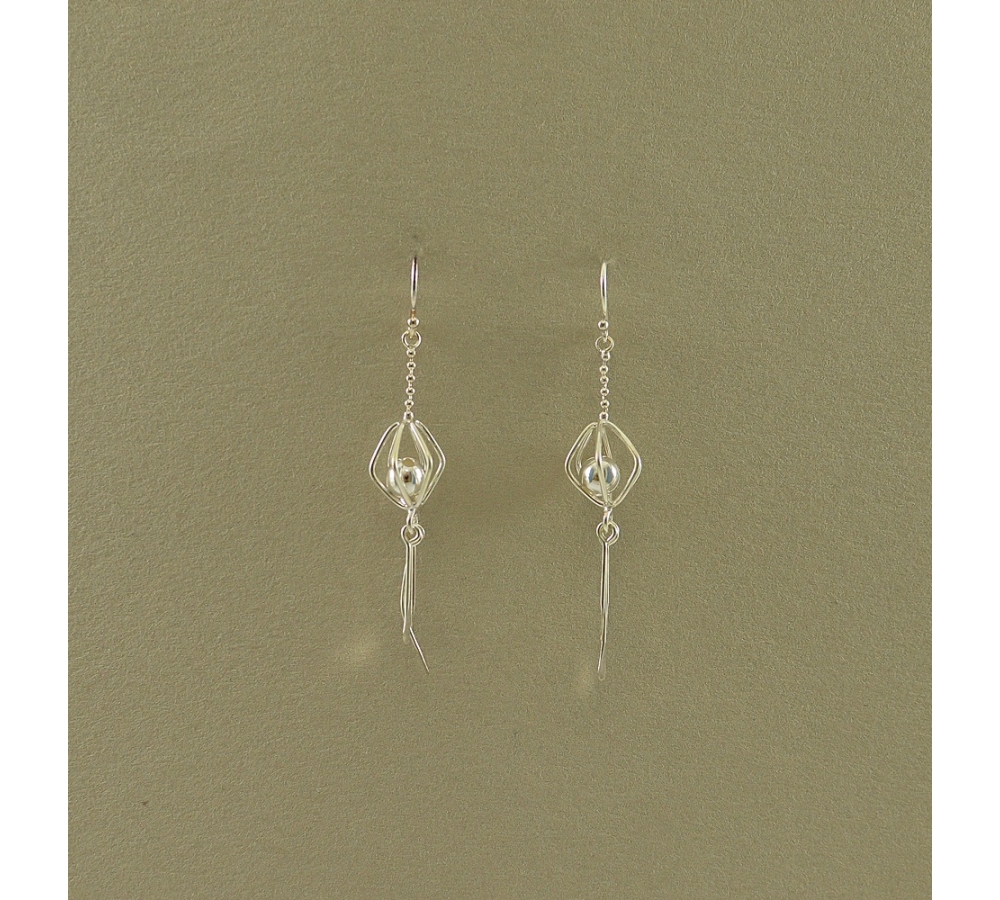S0050 Plain Silver Earring S0050 Plain Silver Earring