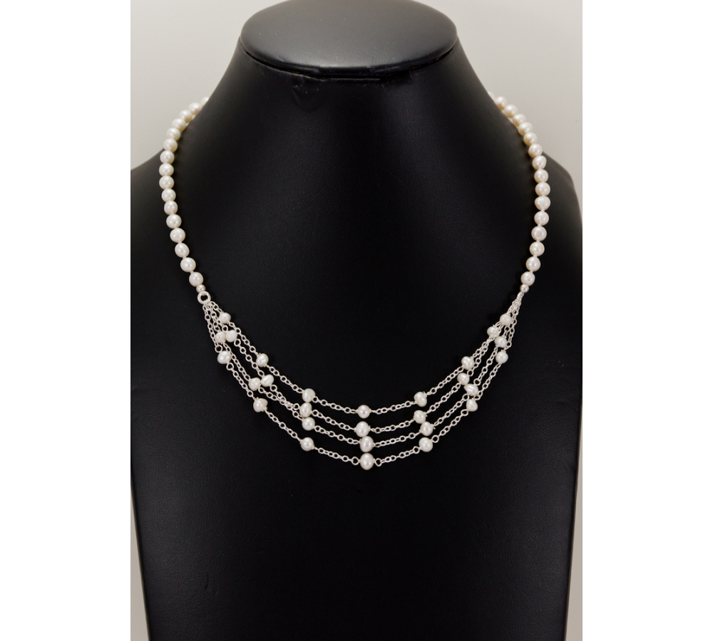 JNSU1249 Fresh Water Pearl Necklace JNSU1249 Fresh Water Pearl Necklace