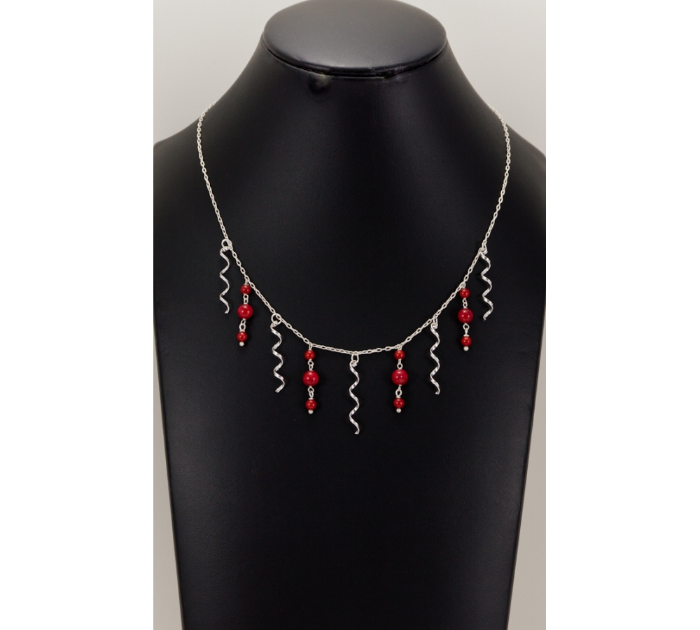 JNSU1261 Red Agate Necklace JNSU1261 Red Agate Necklace
