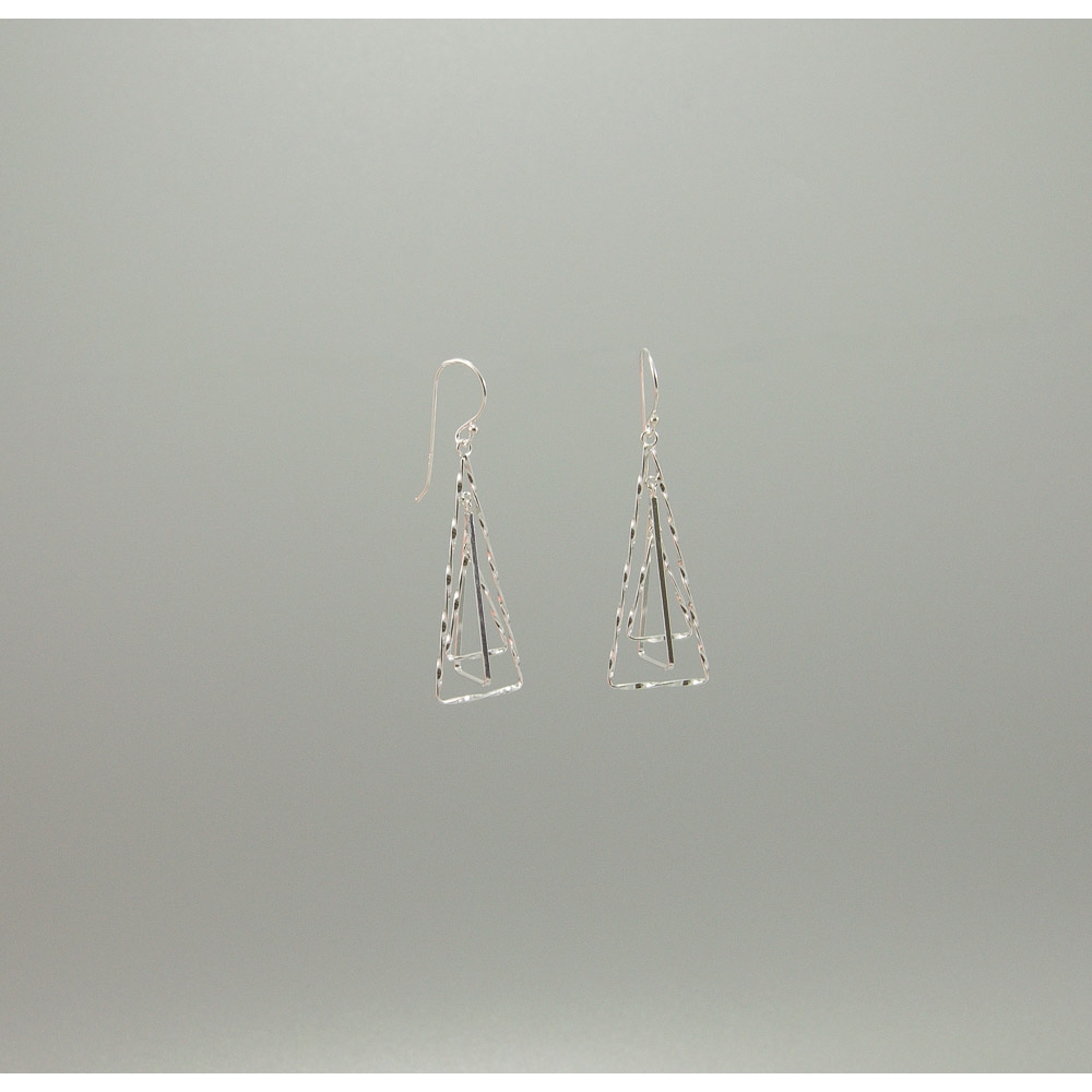 S0427 Plain Silver Earring S0427 Plain Silver Earring