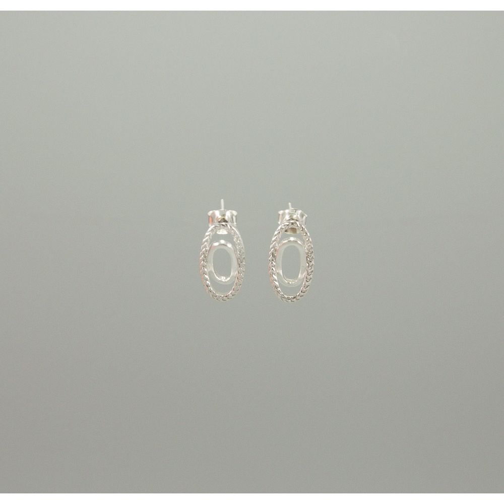 S0426 Plain Silver Earring S0426 Plain Silver Earring