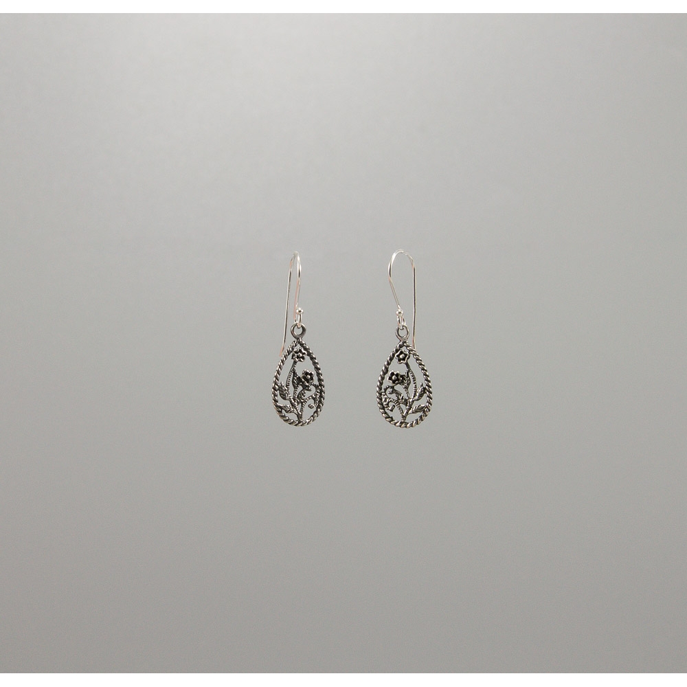 S0424 Plain Silver Earring S0424 Plain Silver Earring