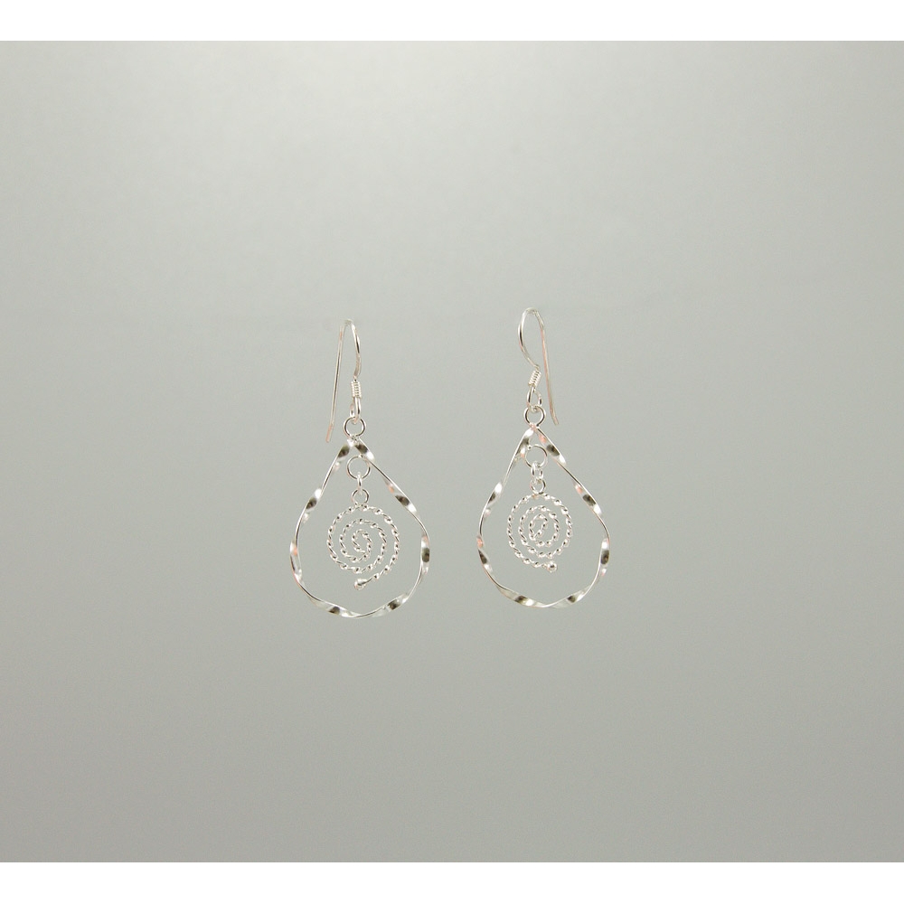 S0420 Plain Silver Earring S0420 Plain Silver Earring