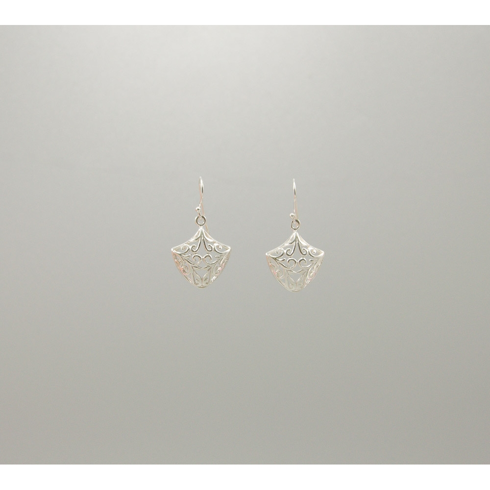 S0403 Plain Silver Earring S0403 Plain Silver Earring
