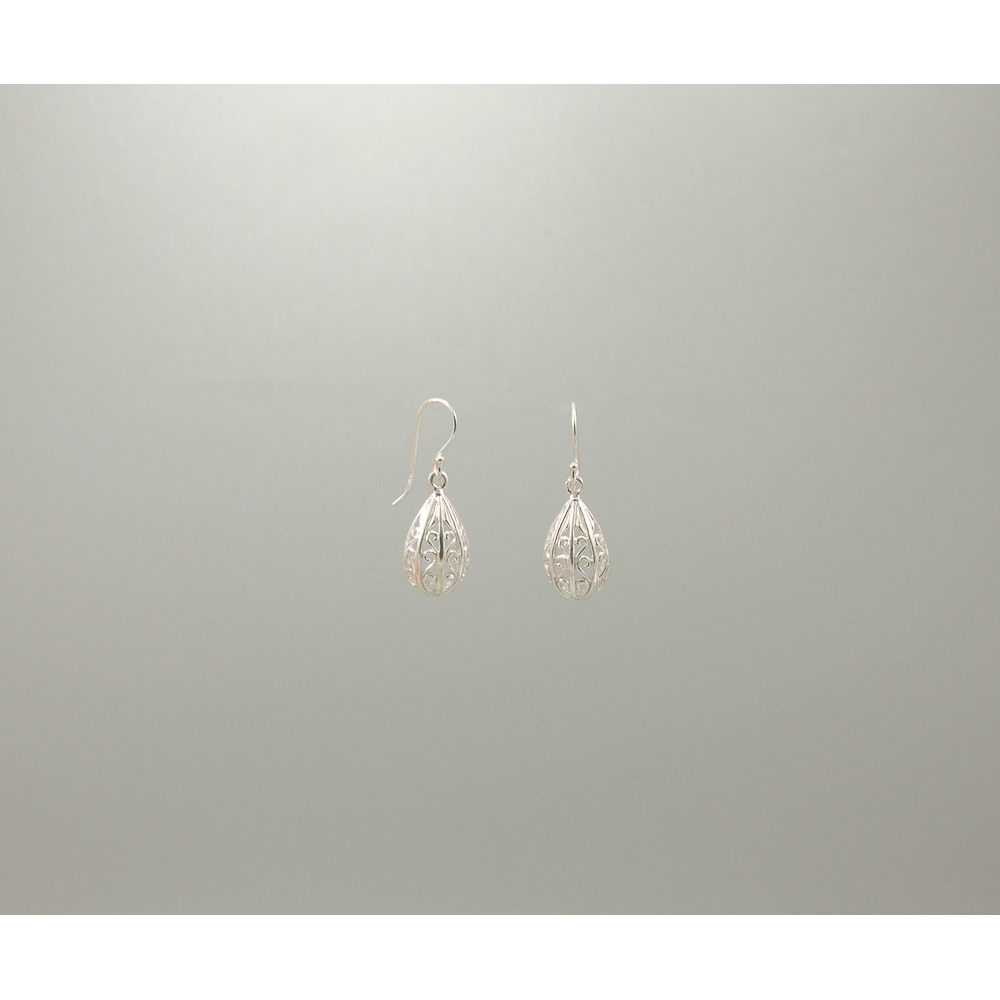S0406 Plain Silver Earring S0406 Plain Silver Earring