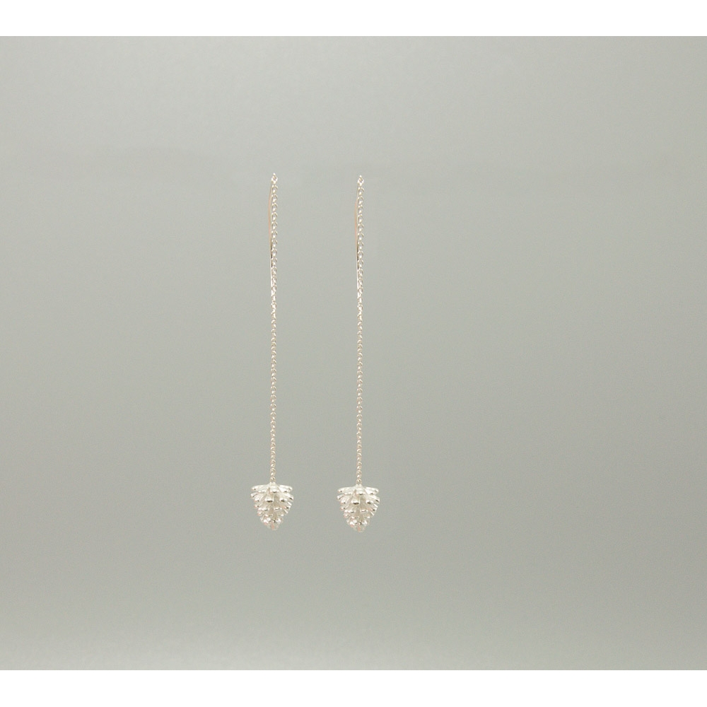 S0408 Plain Silver Earring S0408 Plain Silver Earring
