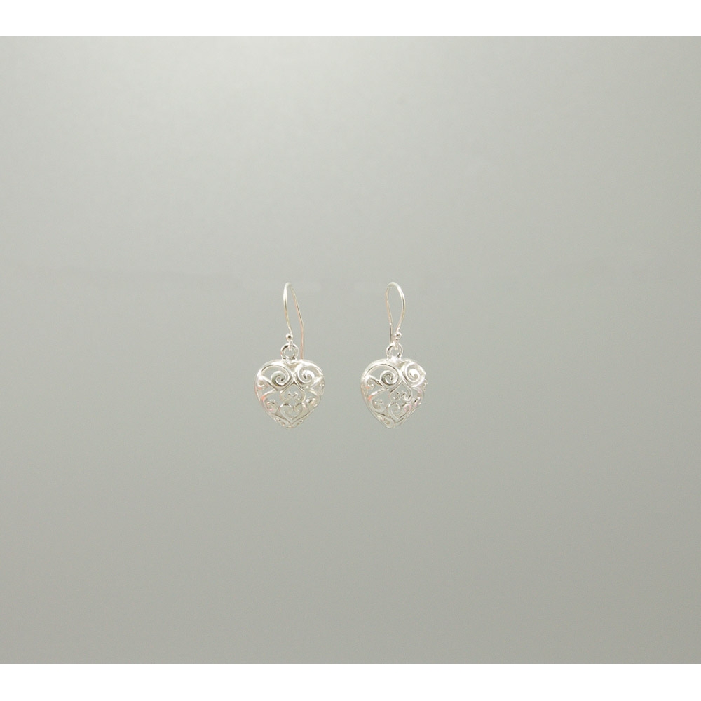 S0410 Plain Silver Earring S0410 Plain Silver Earring