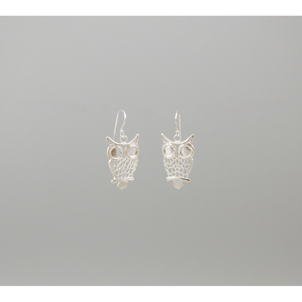 S0412 Plain Silver Earring S0412 Plain Silver Earring