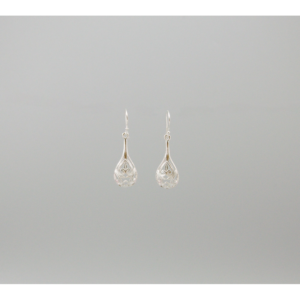 S0413 Plain Silver Earring S0413 Plain Silver Earring