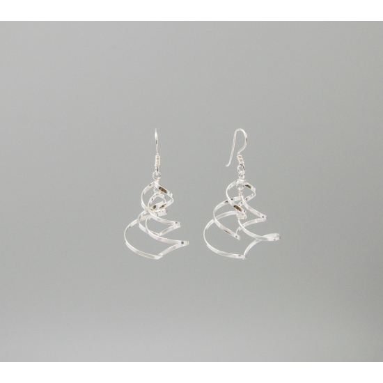 S0417 Plain Silver Earring
