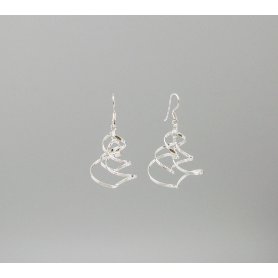 S0417 Plain Silver Earring