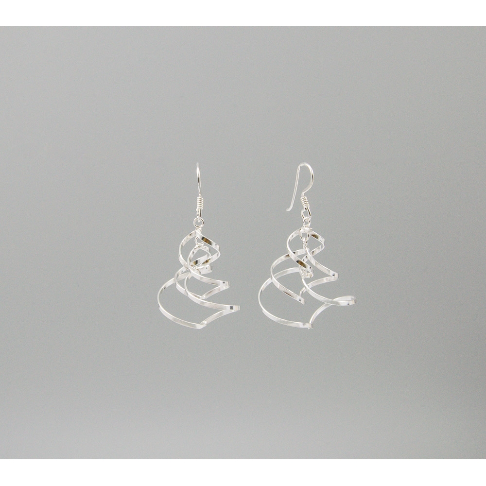 S0417 Plain Silver Earring S0417 Plain Silver Earring