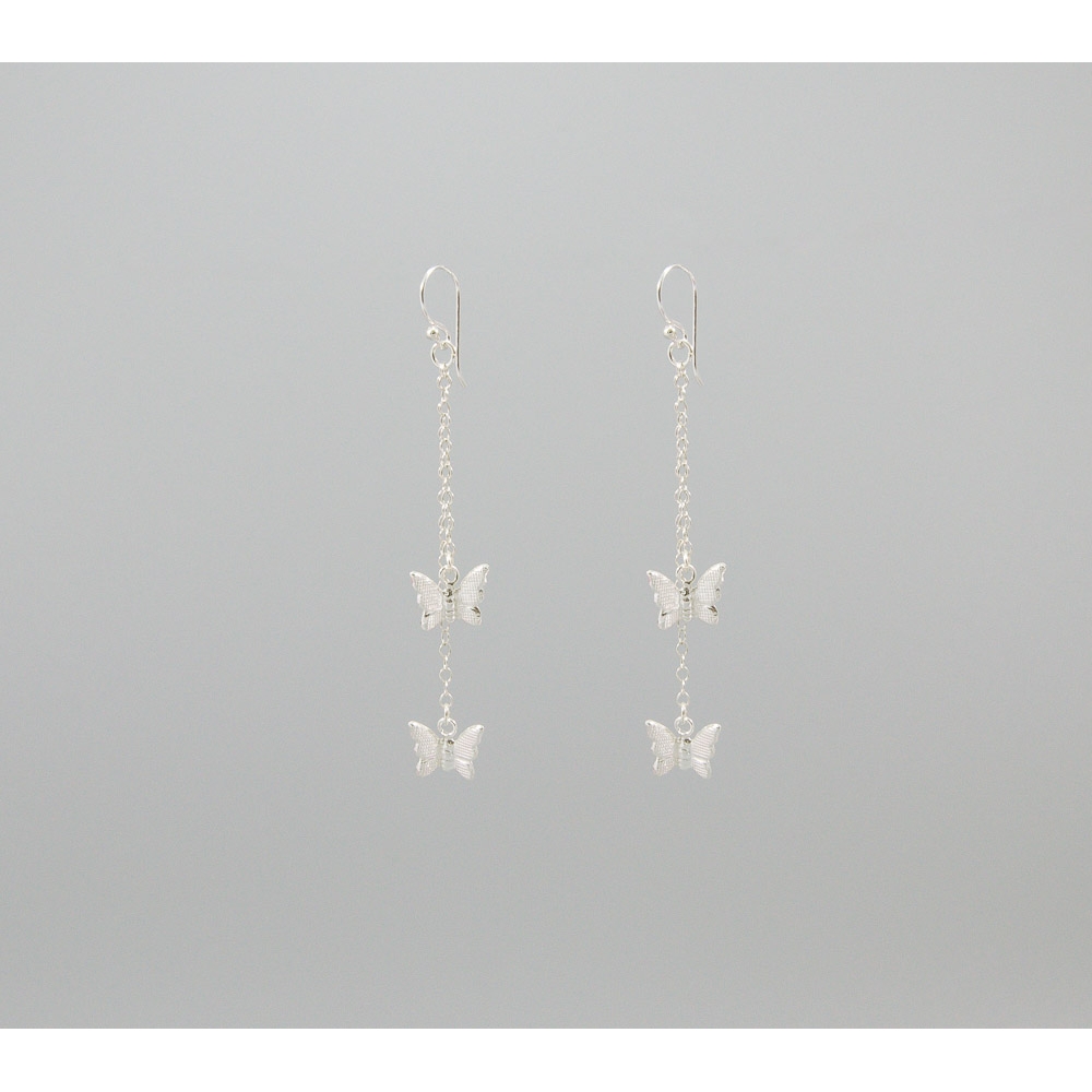 S0384 Plain Silver Earring S0384 Plain Silver Earring