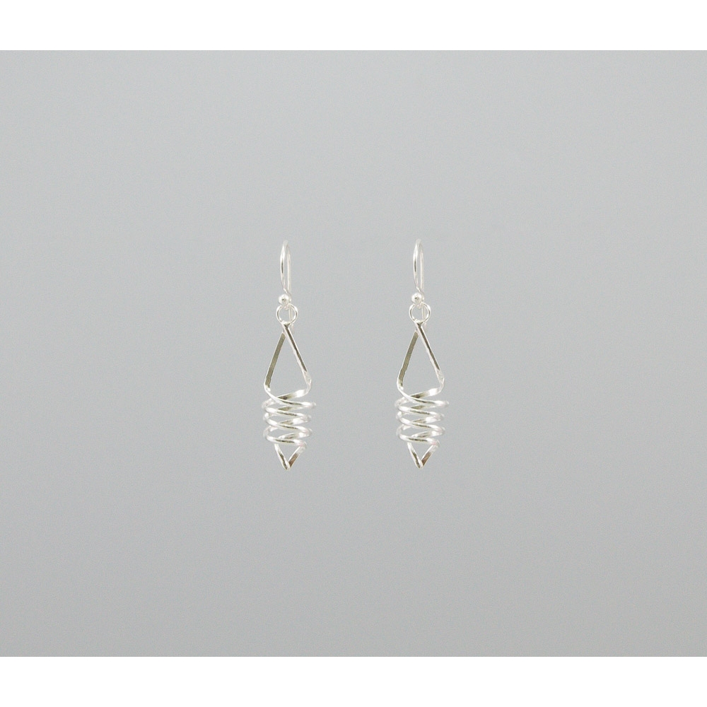 S0385 Plain Silver Earring S0385 Plain Silver Earring