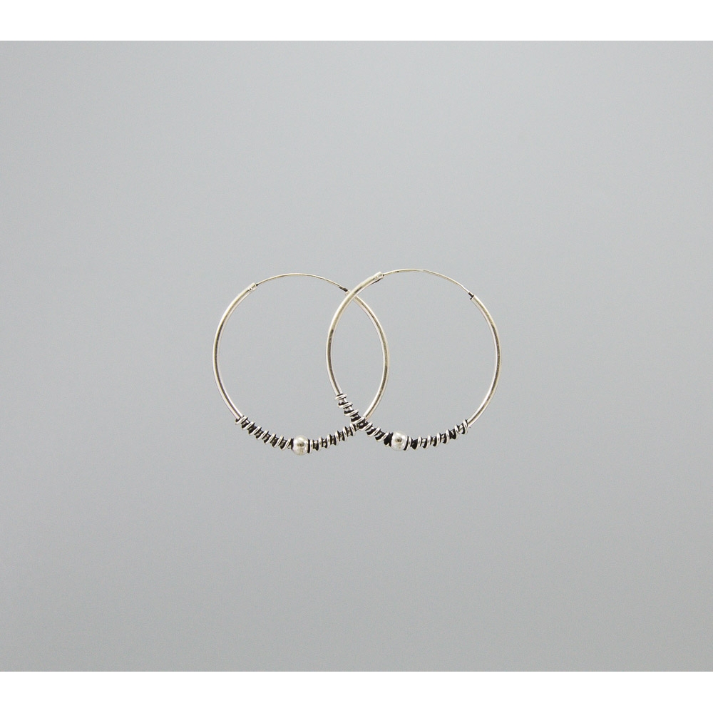 S0389 Plain Silver Earring S0389 Plain Silver Earring