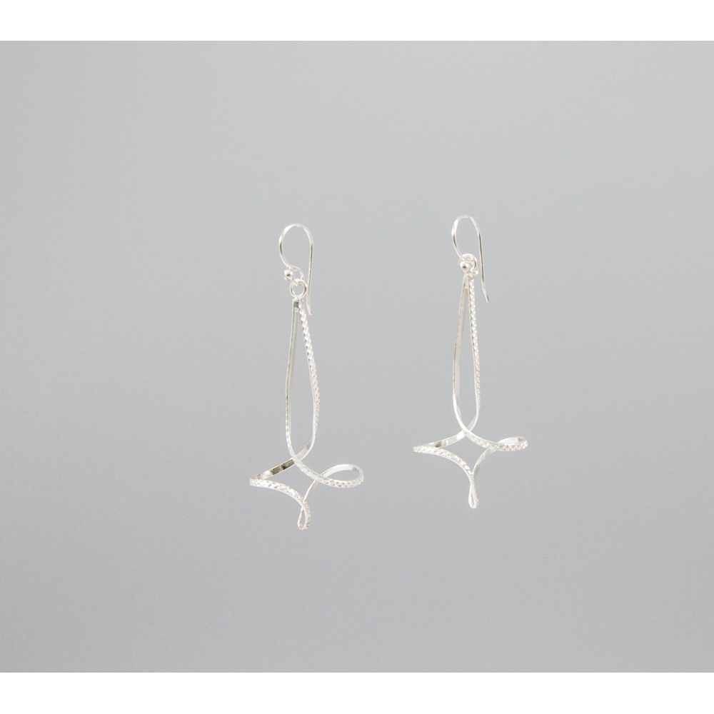 S0377 Plain Silver Earring S0377 Plain Silver Earring