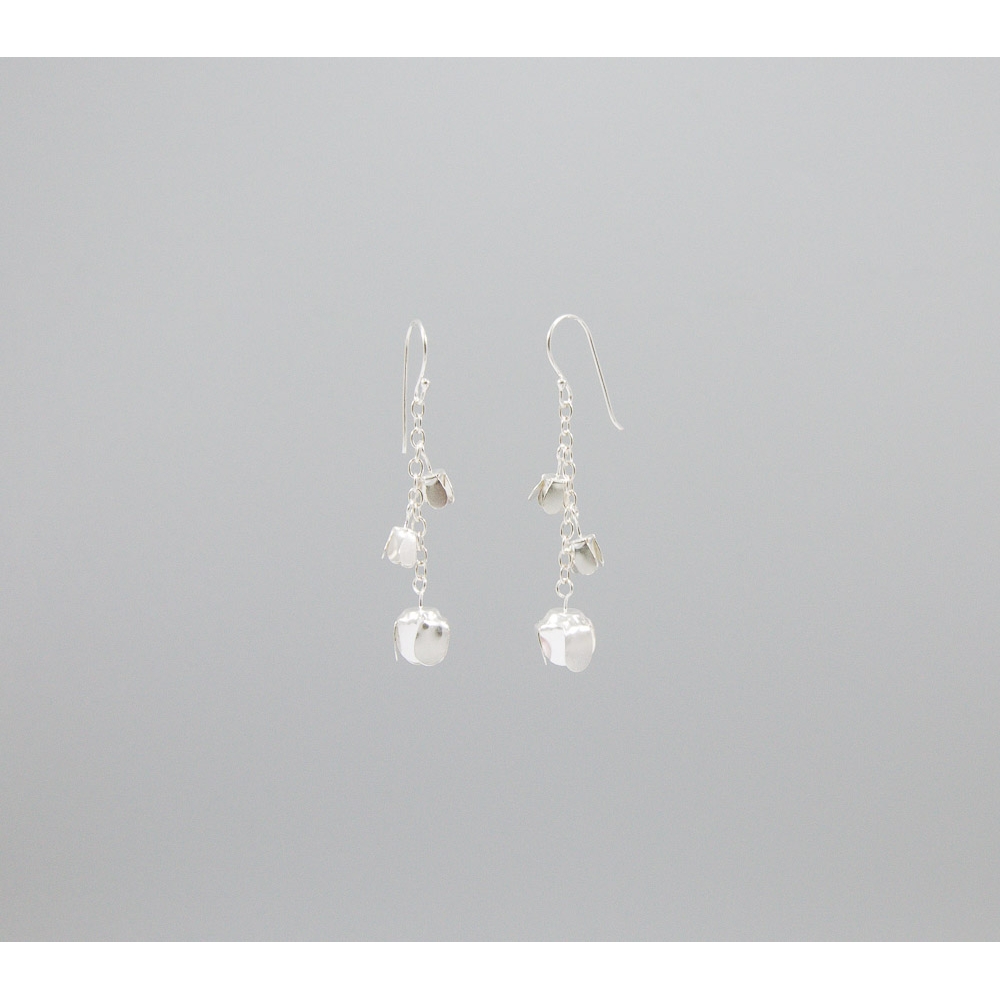 S0378 Plain Silver Earring S0378 Plain Silver Earring