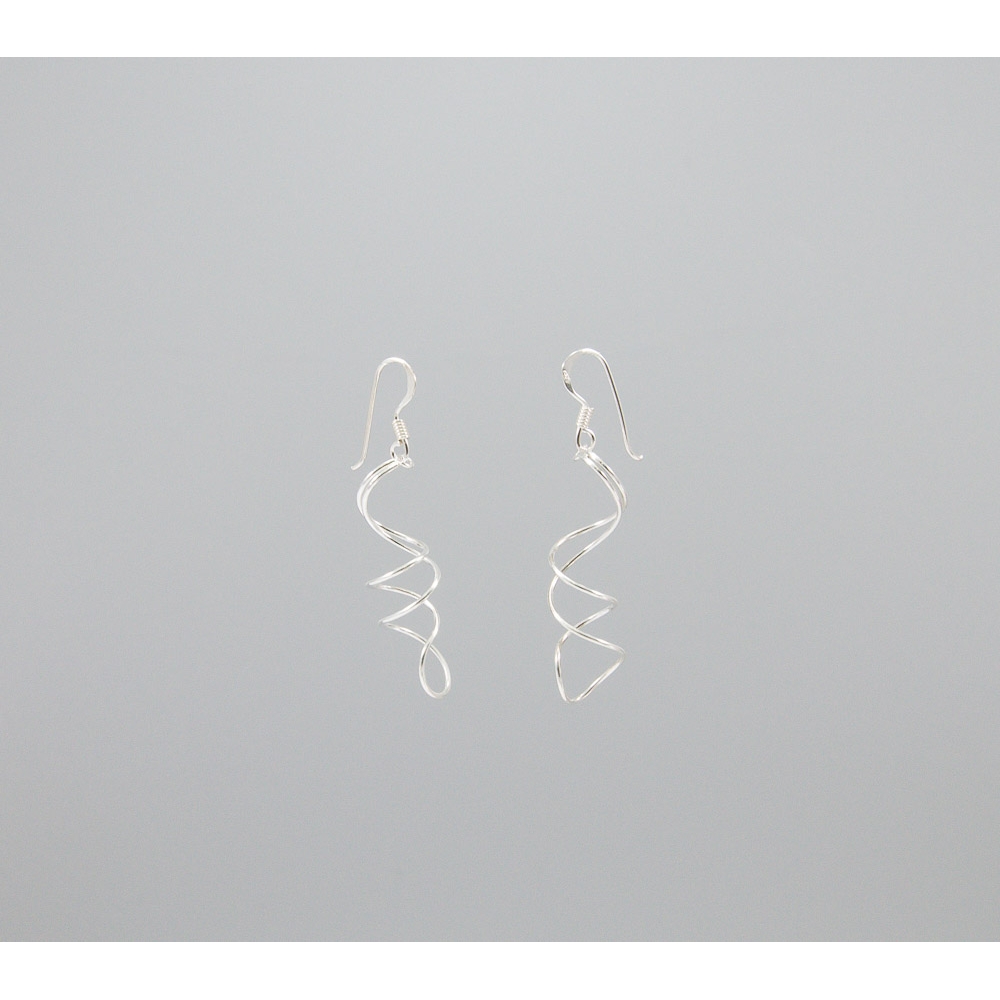 S0380 Plain Silver Earring S0380 Plain Silver Earring