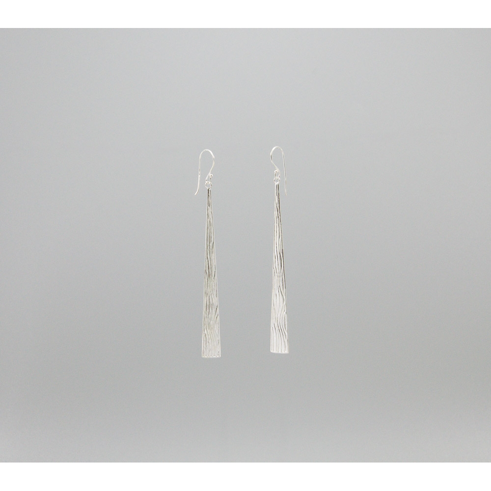 S0393 Plain Silver Earring S0393 Plain Silver Earring