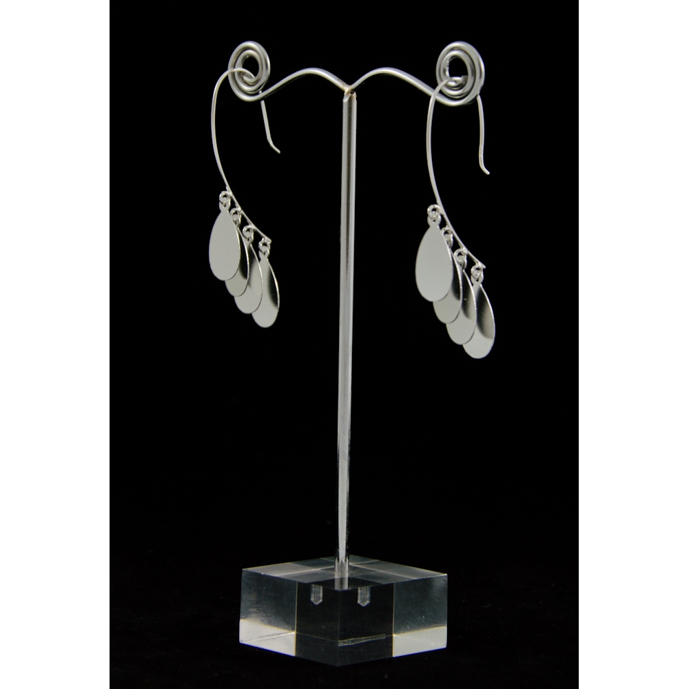 S0395 Plain Silver Earring S0395 Plain Silver Earring