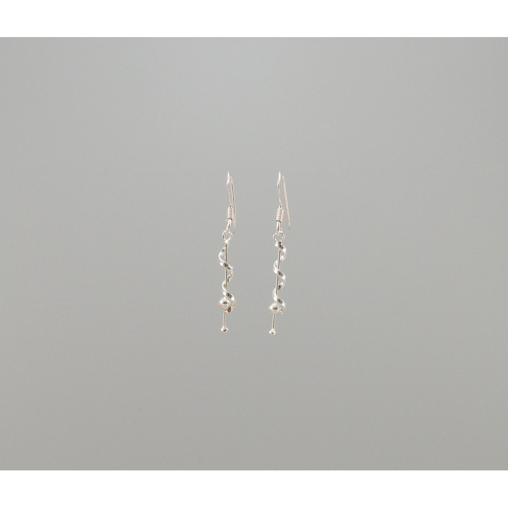 S0372 Plain Silver Earring S0372 Plain Silver Earring