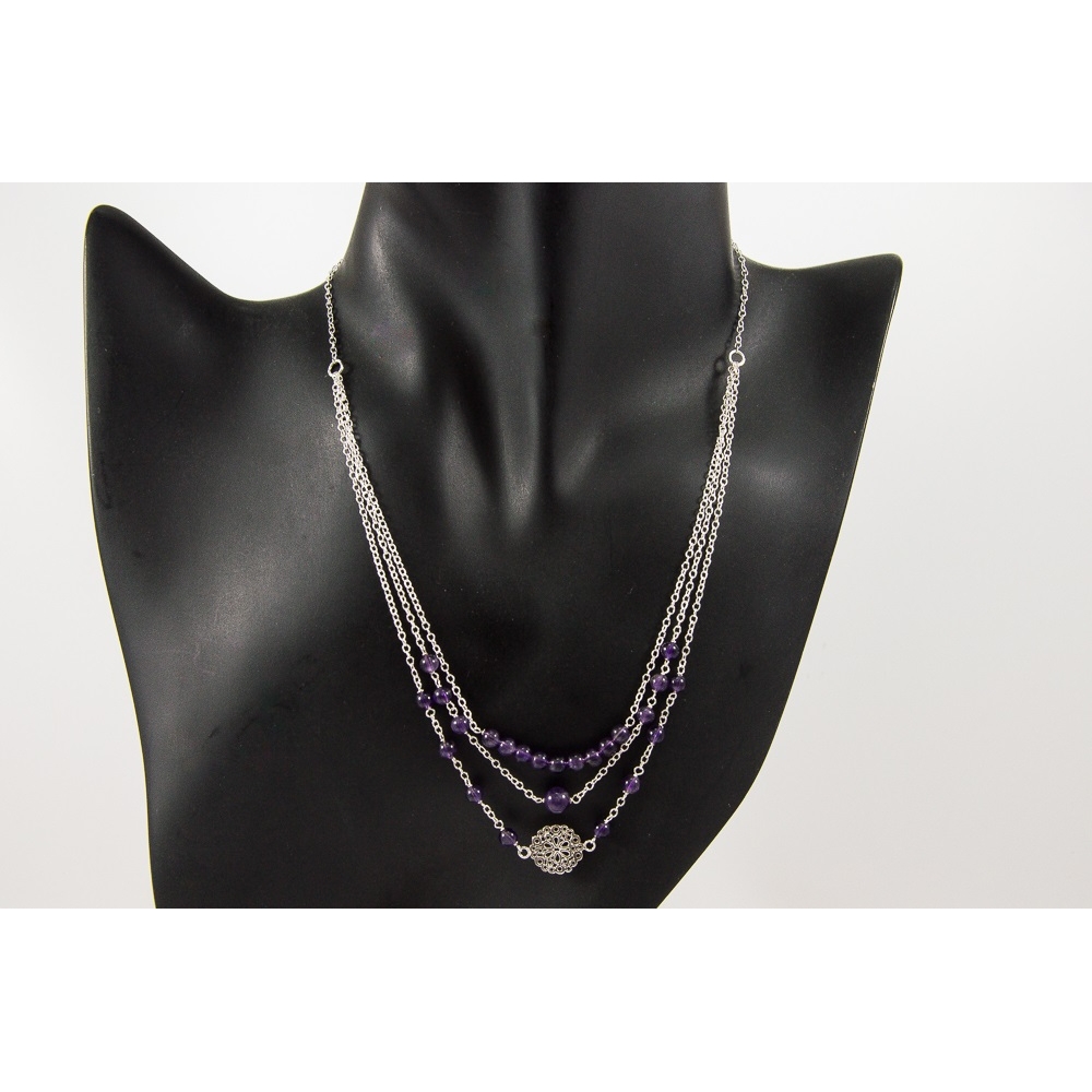 JNSU1248 Amethyst Necklace JNSU1248 Amethyst Necklace