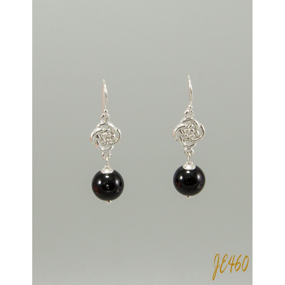 JE460 Black Onyx Earring JE460 Black Onyx Earring