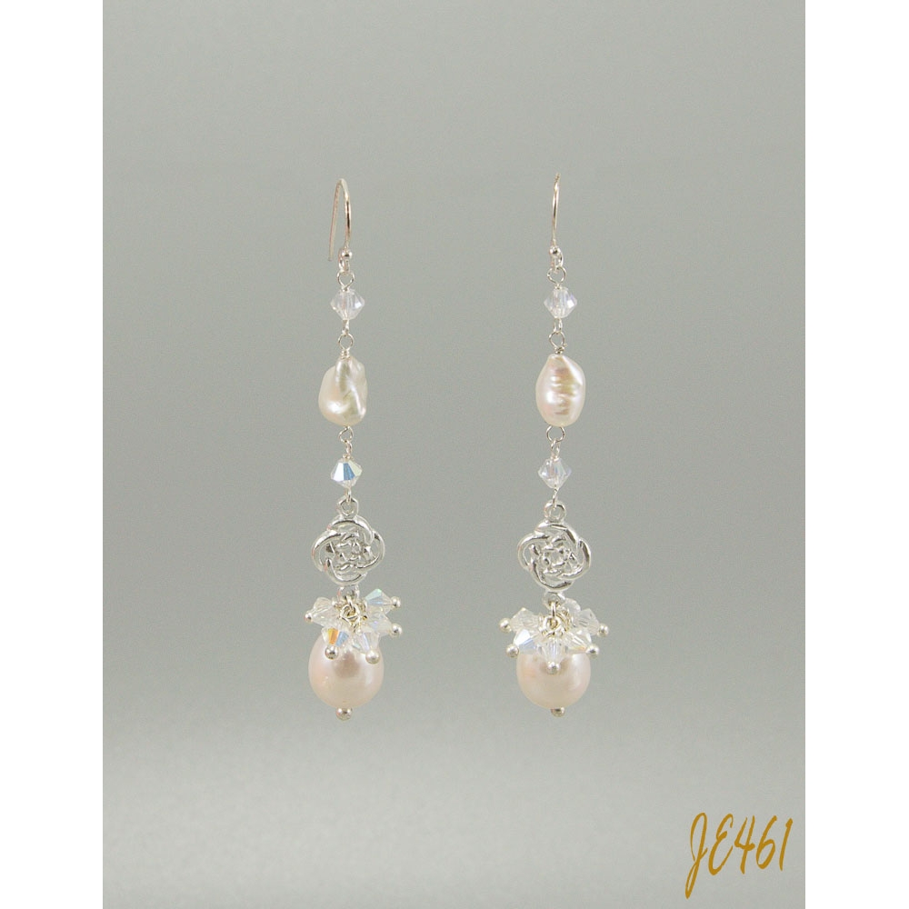 JE461 White Pearl Earring JE461 White Pearl Earring