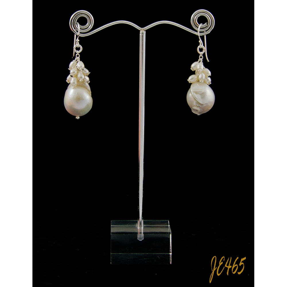 JE465 White Pearl Earring JE465 White Pearl Earring