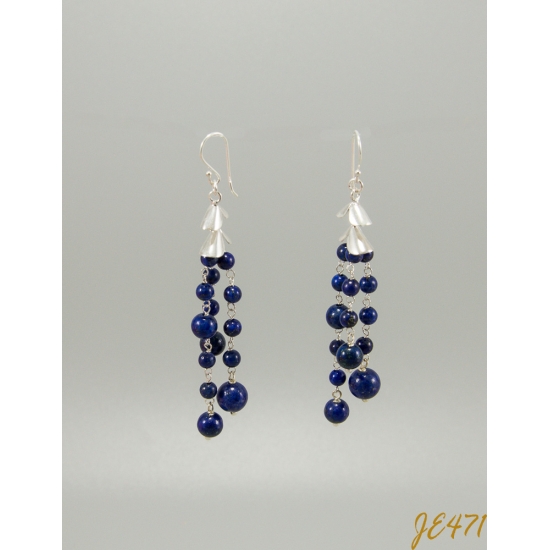 JE471 Lapiz Lazuli Earring