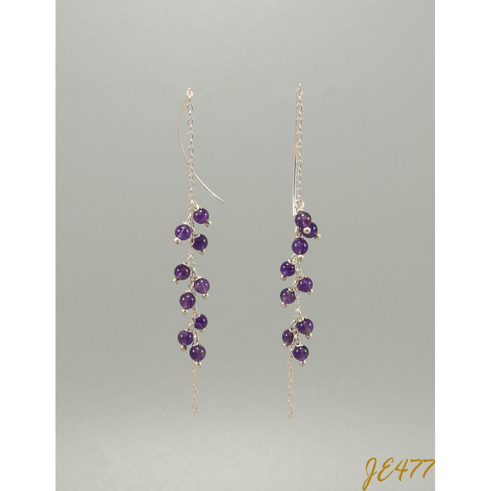 JE477 Amethyst Earring JE477 Amethyst Earring