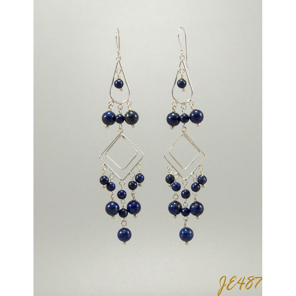 JE487 Lapiz Lazuli Earring JE487 Lapiz Lazuli Earring