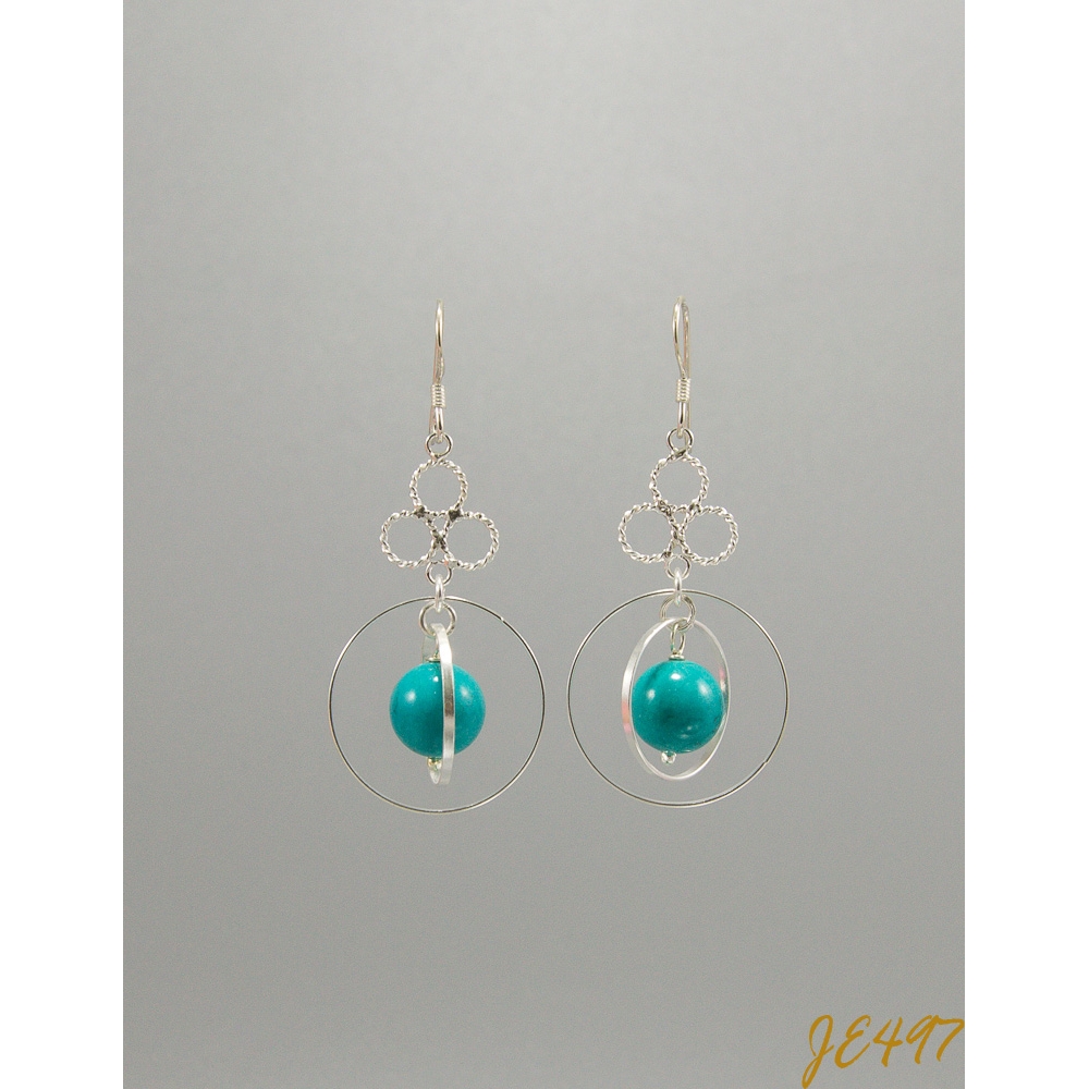 JE497 Turquoise Earring JE497 Turquoise Earring