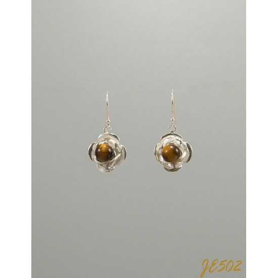 JE502 Tiger Eye Earring