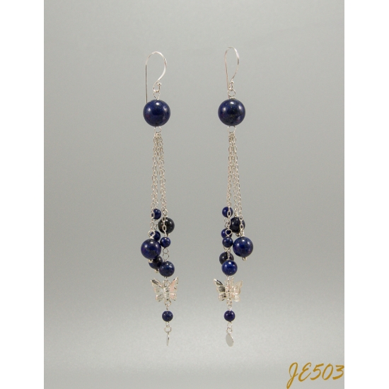 JE503 Lapiz Lazuli Earring
