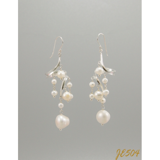 JE504 Fresh Water Pearl Earring