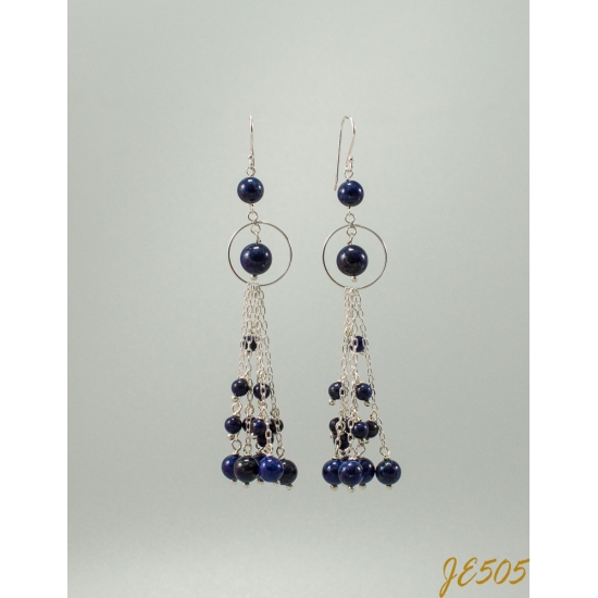 JE505 Lapiz Lazuli Earring
