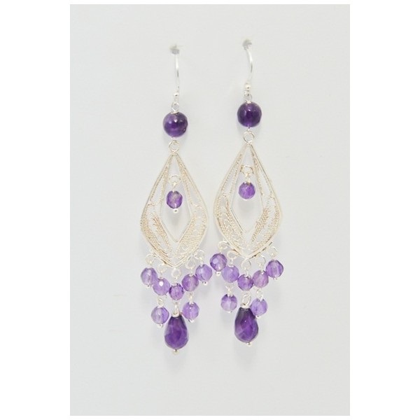 E0059 Amethyst Earring E0059 Amethyst Earring
