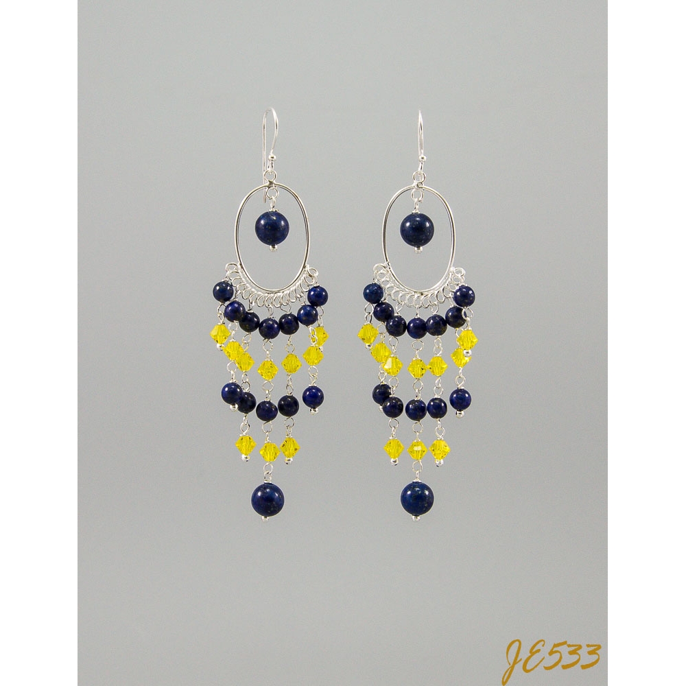 JE533 Lapiz Lazuli Earrings JE533 Lapiz Lazuli Earrings