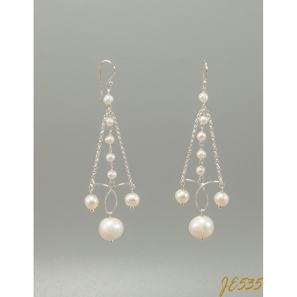 JE535 Fresh Water Pearl Earrings JE535 Fresh Water Pearl Earrings