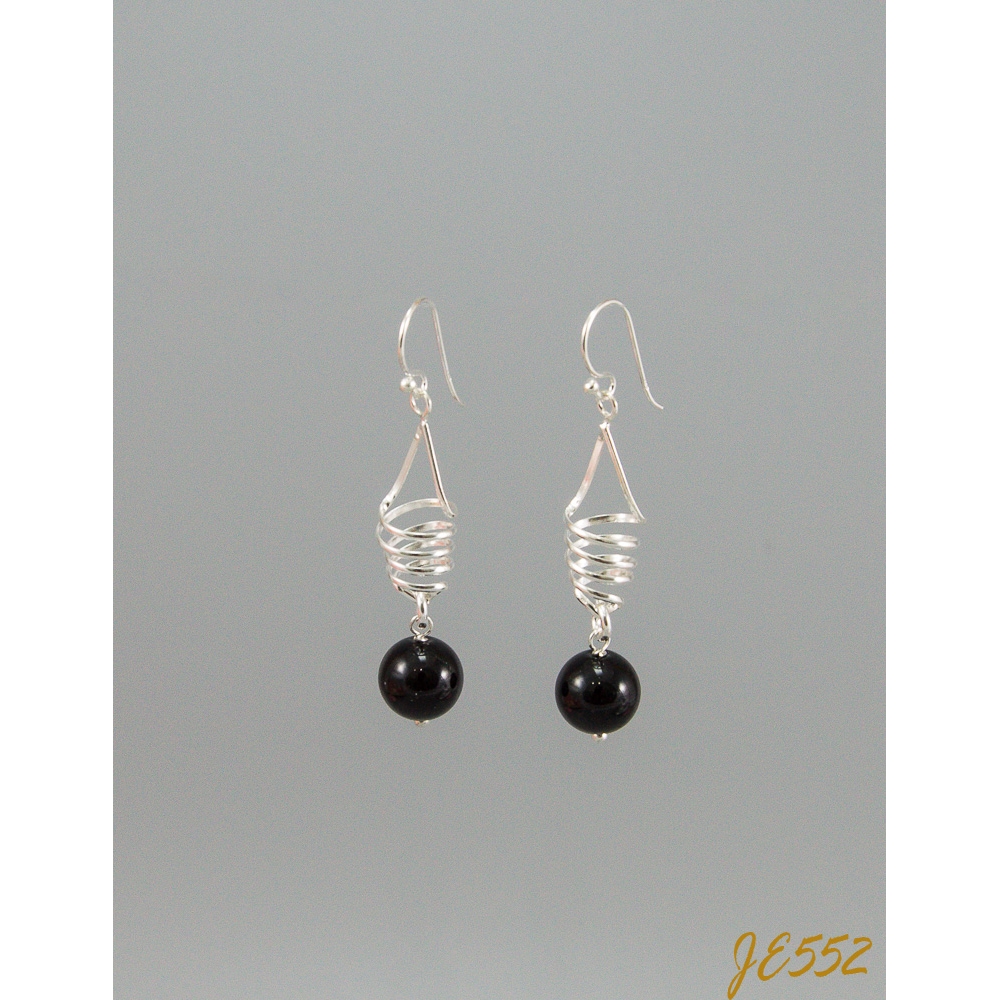 JE552 Black Onyx Earring JE552 Black Onyx Earring