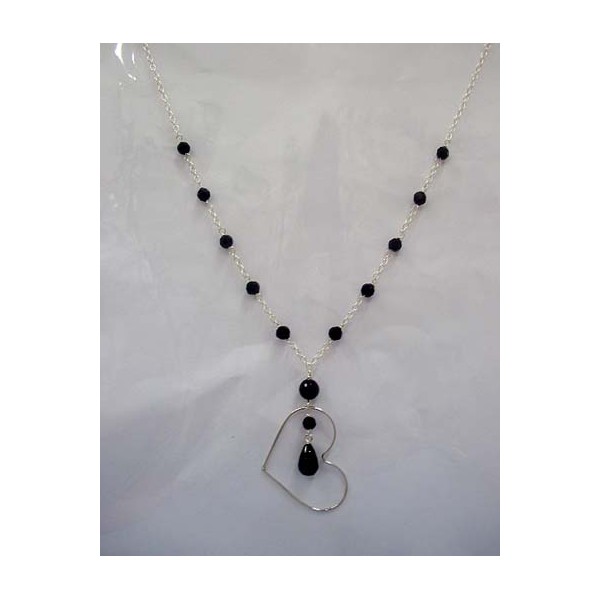 JNS0261 Onyx Necklace JNS0261 Onyx Necklace
