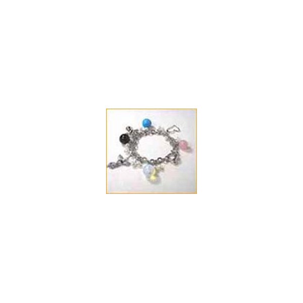 B0015 Bracelet with Many Semi Precious Gems B0015 Bracelet with Many Semi Precious Gems