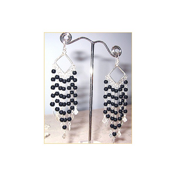 E0065 Onyx Earring E0065 Onyx Earring