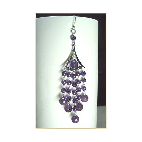 E0075 Amethyst Earring E0075 Amethyst Earring