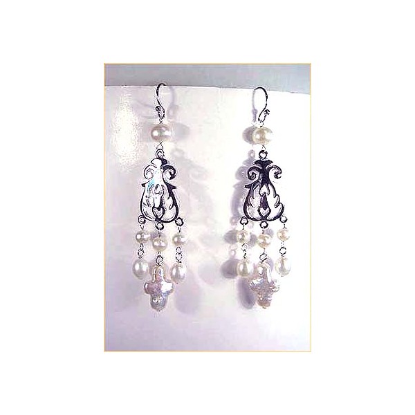 E0084 Fresh Water Pearl Earring E0084 Fresh Water Pearl Earring